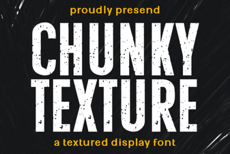 Chunky Fonts: Bold Text for Creative Designs