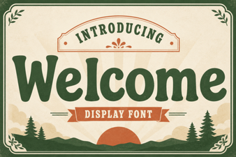 Welcome Fonts to Elevate Your Design Projects