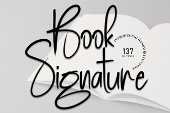 Craft a Signature Font for Your Book Project