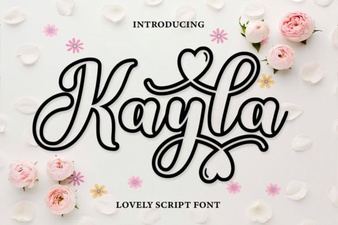 Kayla Outline: Elegant Font Designs & Project Ideas